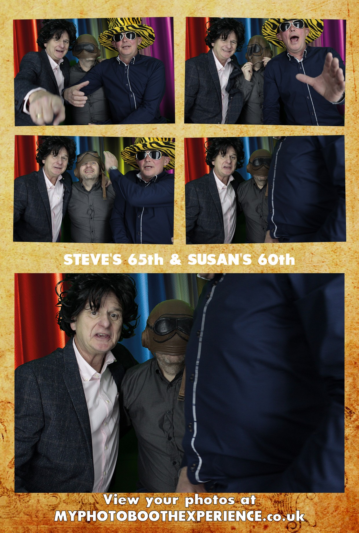 Steve's 65th & Susan 60th Birthday | View more photos from the event at gallery.myphotoboothexperience.co.uk/u/MyPhotoBoothExperienceLtd/Steves-65th-Susan-60th-Birthday
